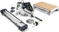 Festool 576663, Festool KS 120 REB-Set-MFT Kapp-Zugs&auml;ge 260mm 1600W