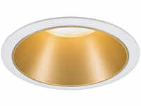 Paulmann 93405, Paulmann 93405 Cole Coin LED-Einbauleuchte LED 6W Weiß, Gold