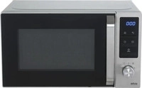 Silva Homeline 432006, Silva Homeline MWG-E 20.8 Mikrowelle Schwarz, Edelstahl 800W