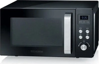 Severin 7752, Severin 7752 Mikrowelle Schwarz 900 W Grillfunktion, Hei&szlig;luft-Funktion