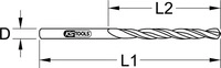 KS Tools 962.9614, KS Tools 962.9614 Spiralbohrer 14mm 1St.