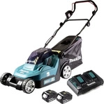 Makita DLM382PM2, Makita Akku Rasenm&auml;her inkl. Akku, inkl. 2. Akku 18 V
