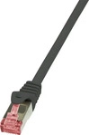 LogiLink CQ2053S, LogiLink CQ2053S RJ45 Patchkabel CAT 6 S/FTP 2.00 m Schwarz