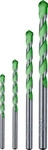 kwb 052800, Kwb 052800 40CR-Stahl Granitbohrer 4teilig 5 mm, 6 mm, 8 mm, 10mm
