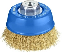 Bosch Accessories 2608622062, Bosch Accessories Topfb&uuml;rste, Messing, gewellter