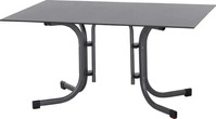 Siena Garden 01921559, Siena Garden 01921559 Klapptisch Sola 140x90x71 cm, anthrazit