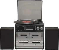 Denver 111201200160, Denver MRD-166 Stereoanlage DAB+, Plattenspieler, SD, UKW,...