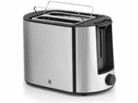 WMF 3200000442, WMF BUENO Pro Toaster mit eingebautem Brötchenaufsatz Cromargan