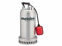 Metabo 6.04112.00, Metabo DP 28-10 S Inox 6.04112.00 Schmutzwasser-Tauchpumpe 28000