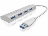 ICY BOX IB-AC6401, ICY BOX IB-AC6401 4 Port USB 3.2 Gen 1-Hub (USB 3.0) Silber