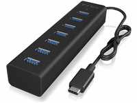 ICY BOX IB-HUB1700-C3, ICY BOX IB-HUB1700-C3 7 Port USB-C (USB 3.2 Gen 2) Multiport