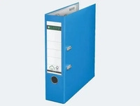 Leitz 10105030, Leitz Ordner 1010 DIN A4 R&uuml;ckenbreite: 80 mm Hellblau 2 B&uuml;gel