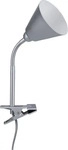 Paulmann 95432, Paulmann Vitis 95432 Klemmleuchte LED E14 20W Grau