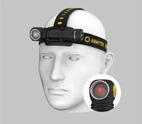 ArmyTek F06901C, ArmyTek Wizard C2 WR Magnet White & Red LED Stirnlampe mit