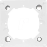 Axing TZU 00100, Axing TZU 1 Antennendosen-Abdeckung Aufputz, Mindestbestellmenge: 3