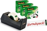 Scotch SM3-12, Scotch SM3-12 Tischabroller Scotch Magic 810 Matt (L x B) 33m x 19mm