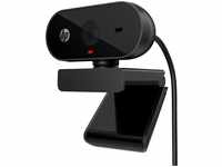 HP 53X26AA#ABB, HP 320 Full HD-Webcam 1920 x 1080 Pixel Mikrofon, Klemm-Halterung
