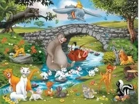 Ravensburger 10947, Ravensburger 10947 Puzzle Die Familie der Animal Friends 100
