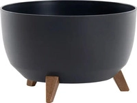 Siena Garden M82580, Siena Garden LA881-82 M82580Pflanzgef&auml;&szlig; Kunststoff Anthrazit