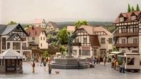 NOCH 66455, NOCH 66455 H0 Stadtbrunnen Fertigmodell