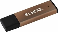 Xlyne 177570-2, Xlyne ALU USB-Stick 128GB Aluminium, Bronze 177570-2 USB-A (USB 2.0)