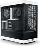 HYTE CS-HYTE-Y40-BW, HYTE Y40 Midi Tower, Tempered Glass - schwarz/wei&szlig; Midi-Tower