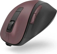 Hama 00173033, Hama MW-500 Recharge Ergonomische Maus Funk Optisch Bordeaux 6 Tasten