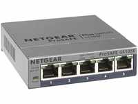 Netgear GS105E-200PES, Netgear GS105E Netzwerk Switch 5 Port 1 GBit/s