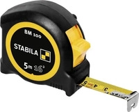 Stabila 19567, Stabila BM 100 cm+inch 19567 Ma&szlig;band 5m ABS