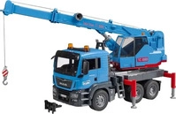 bruder 3771, Bruder MAN TGS Kran-LKW Fertigmodell Baufahrzeug Modell
