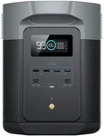 ECOFLOW 604772, ECOFLOW Delta 2 Max Powerstation LiFePO 4 Schwarz mit Laderegler