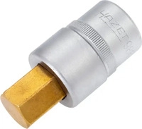 Hazet 986-17, Steckschl&uuml;sseleinsatz 986-17 1/2 Zoll Innen-6-kant SW 17mm L.60mm