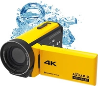 Aquapix 24013, Aquapix WDV5630 Yellow Camcorder 7.6cm 3 Zoll 13 Megapixel Gelb