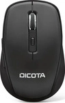 Dicota D31980, Dicota TRAVEL Maus Bluetooth Optisch Schwarz 5 Tasten 800 dpi, 1200
