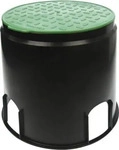 Heitronic 21036, Heitronic 21036 Bodeneinbaudose Schwarz, Gr&uuml;n