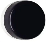 Wandt&uuml;rpuffer HEWI 610 farbig (Farbe: tiefschwarz)