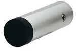 Wandt&uuml;rpuffer 2070 Leichtmetal silberf. elox. L.60mm