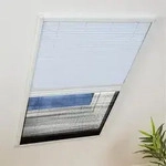 Kombi-Dachfenster-Plissee (Farbe: Braun)