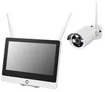 Full HD WLAN-&Uuml;berwachungssystem mit Monitor WR100 Set MB (Speicherkapazit&auml;t: 1 TB)