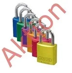 Aktion: Hangschloss ABUS 72 farbig Aluminium (Farbe: 72/40 schwarz
