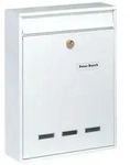 Briefkasten Burg-W&auml;chter K&ouml;ln 872 weiss oder braun (Ausf&uuml;hrung: 872 Weiss)
