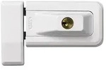 Universal-Zusatzschloss Abus 3030 (Farbe: wei&szlig;)