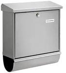 Briefkasten Burg-W&auml;chter Comfort-Set 91300 vers. Farben (Farbe: 91300 Silber)