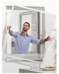 Fensterbausatz fl&auml;chenb&uuml;ndig compact (Gr&ouml;&szlig;e: 100 x 120 cm wei&szlig;)