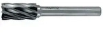 Fr&auml;sstift Form A ZYA D.6mm Kopf-L.18mm Schaft-D.6mm HM Verz.Alu RUKO (Ausf&uuml;hrung: