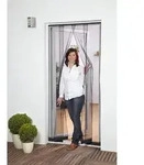 Lamellenvorhang f&uuml;r T&uuml;ren Polyester (Ausf&uuml;hrung: 100 x 220 cm wei&szlig; 4tlg