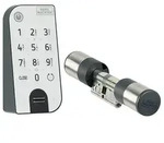 Burg W&auml;chter ENTRY easy 7602 FP Set - Fingerprint-Keypad + Zylinder
