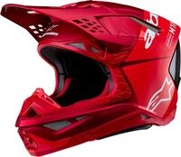 Alpinestars Supertech S-M10 Flood 2024 Motocross Helm, rot, Gr&ouml;&szlig;e M f&uuml;r M&auml;nner
