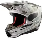 Alpinestars S-M5 Mineral 2024 Motocross Helm, grau, Gr&ouml;&szlig;e M f&uuml;r M&auml;nner