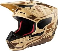 Alpinestars S-M5 Mineral 2024 Motocross Helm, braun, Gr&ouml;&szlig;e M f&uuml;r M&auml;nner